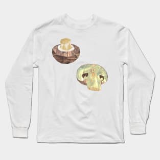 Mushrooms seperate Long Sleeve T-Shirt